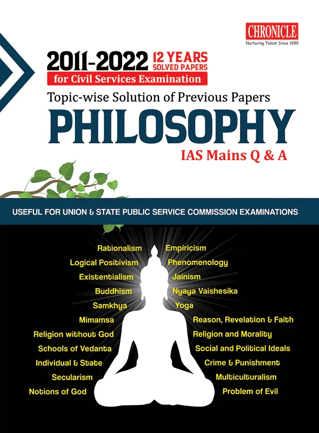 12 Years Topic-Wise Solution Of Previous Papers Philosophy IAS Mains Q & A 2023